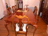 dining room table with 8 side chairs - Arnold Palmer Collection