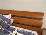 teak headboard