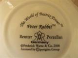 The World of Beatrix Potter "Peter Rabbit" tea set