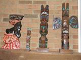 2 totem poles