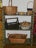 Baskets in various sizes and shapes. Longaberger basket also available.