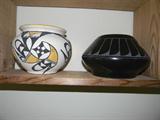 Hopi and Navajo pottery