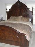 gorgeous king size bed with great detailing - if you have a large bedroom this bed will be the focal point