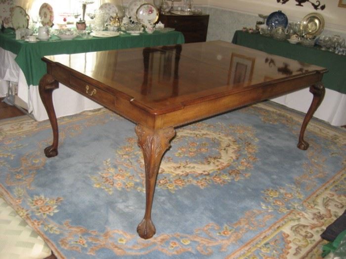 Chippendale Style Dining Table for Rittenhouse Square Dining Room