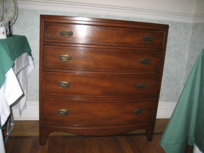 Mahogany Four-drawer Chest by Henredon