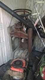 Antique Cider Press