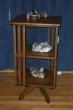 Rotating book case
