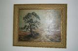 Oil painting by A. Postrum-Uus