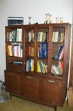Book case with glass