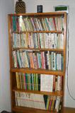 Book case with glass