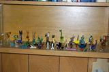 Miniature animal glass collection