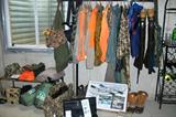 Hunting and camping gear