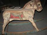 Antique rocking horse