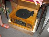 Replica victrola and receiver