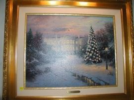 Thomas Kinkade oil 