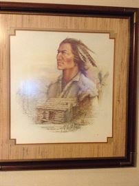 Ben Hampton Artist signed