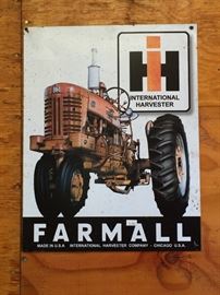 REPLICA FARMALL SIGN