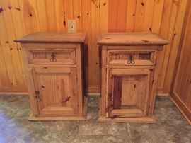 ALL WOOD END TABLES