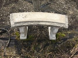 CEMENT BENCH