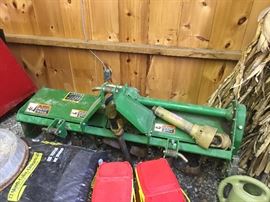 TILLER ATTACHMENT FOR TRACTOR