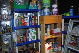 Miscellaneous Shop, Garden & Home Chemicals.