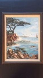  radB27AF0373 CT Seascape Original Oil Artist Unknown CTA 003 profile