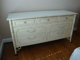White Bamboo Dresser by Thomasville