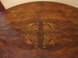 Inlaid Wood table