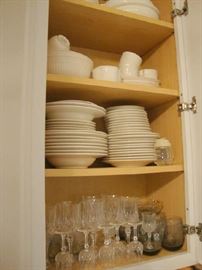 Place Setting for 10 of Mikasa China including Every Serving Piece made