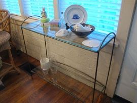 Glass and Metal Shelf, Shells