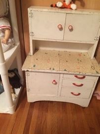 child's kitchen cupboard