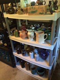 more pottery & glass