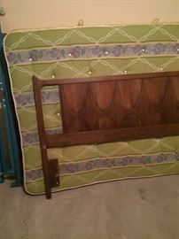 double bed with mattress & head board