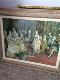 reproduction on canvas of painting