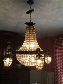 Gorgeous crystal chandelier 