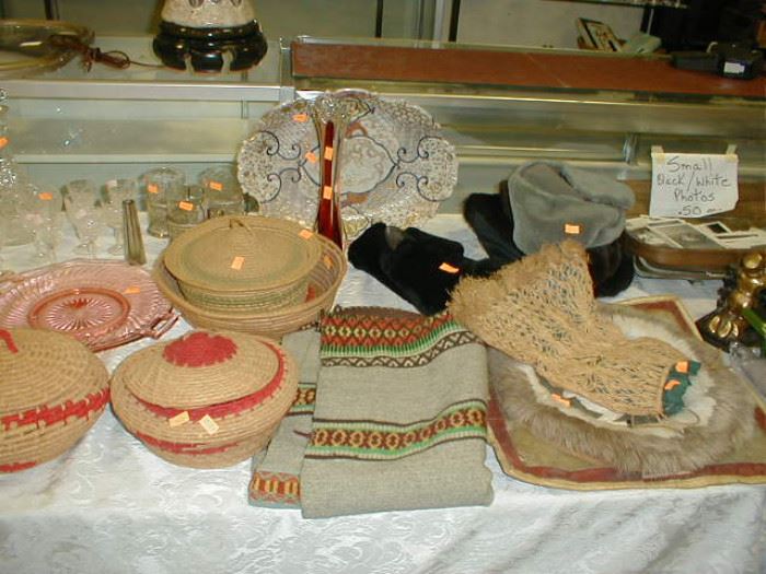 Native American baskets