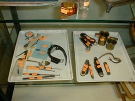 pocket knives, button hooks, more