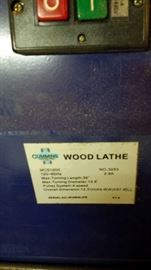 Lathe info