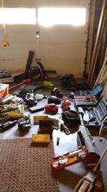 Multiple hand tools. Bosch 
, Skil, Craftsman, Drill Masters