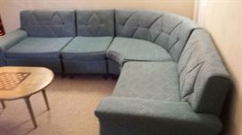 Vintage section couch