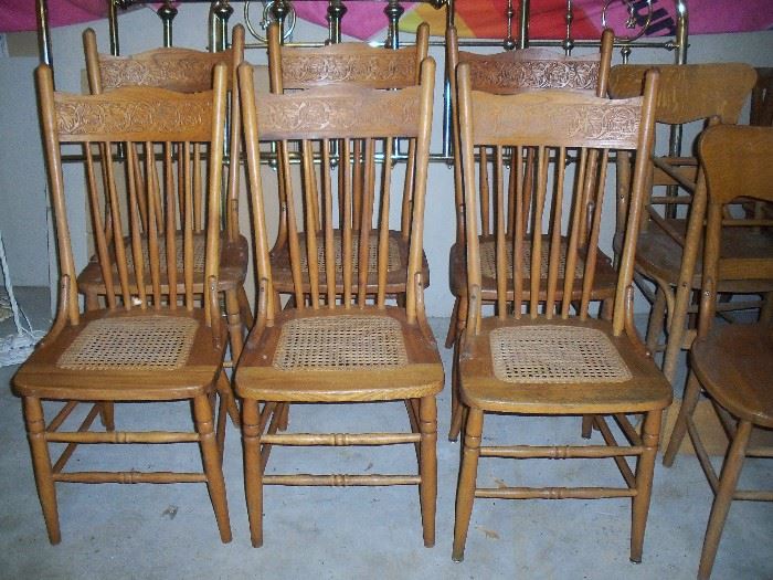 beautiful set of 6 chairs
