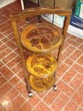 beautiful hand carved stand