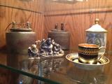 A few of the treasures brought back from the Orient in the 1950's