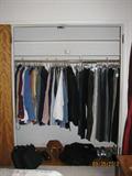 Closed filled with quality Men's clothing, shoes and accessories.