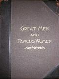 4 volume GREAT MEN AND FAMOUS WOMEN, by Selmar Hess, 1894