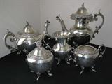 5 piece Silverplate Tea Set