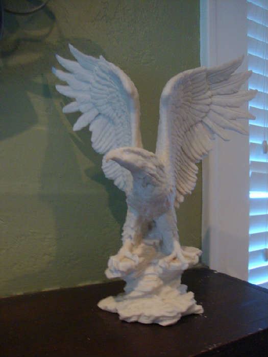 White eagle Statue