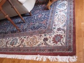 17' x 12' Indian Wool Rug.