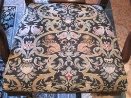 Chair fabric design for the Henredon Dining Set.