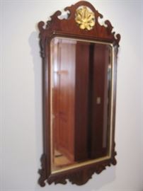 Chippendale style wall mirror.